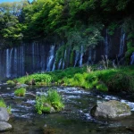 静岡白糸の滝画像