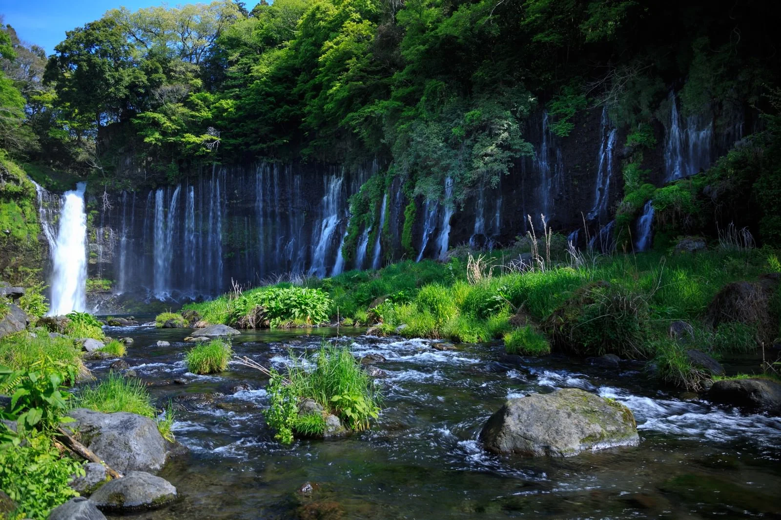 静岡白糸の滝画像